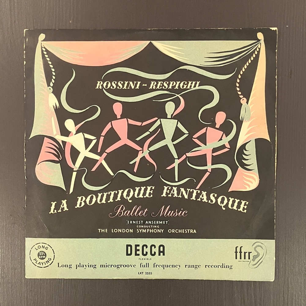 Rossini-Respighi La Boutique Fantasque Vinyl Record